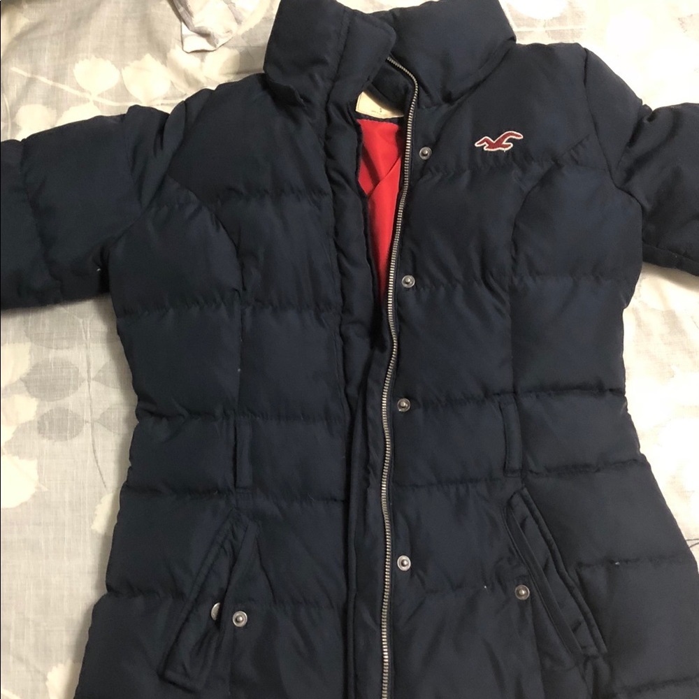 Navy Blue Hollister Coat sz S